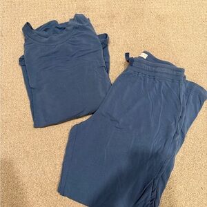 Women's Blue Pajama Set